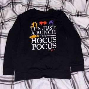 Humorous Black Hocus Pocus Sweater (Size Small)